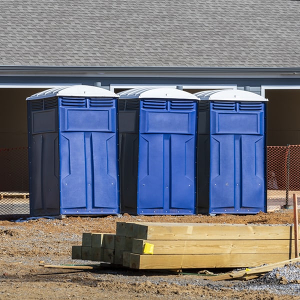 how do you ensure the portable toilets are secure and safe from vandalism during an event in Waukomis OK